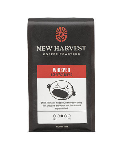 Uskyld I sagde Whisper Espresso – New Harvest Coffee Roasters